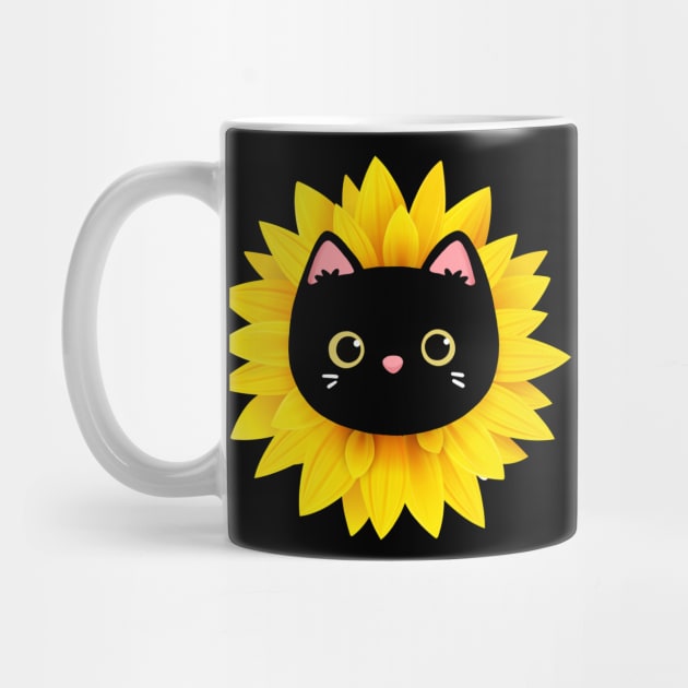Sunflower Kitty by Mazzlo Shop